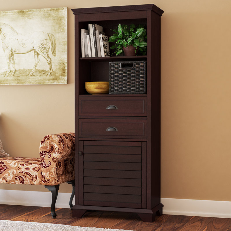 Three Posts Crenshaw 2 Drawer Tall Accent & Reviews Wayfair